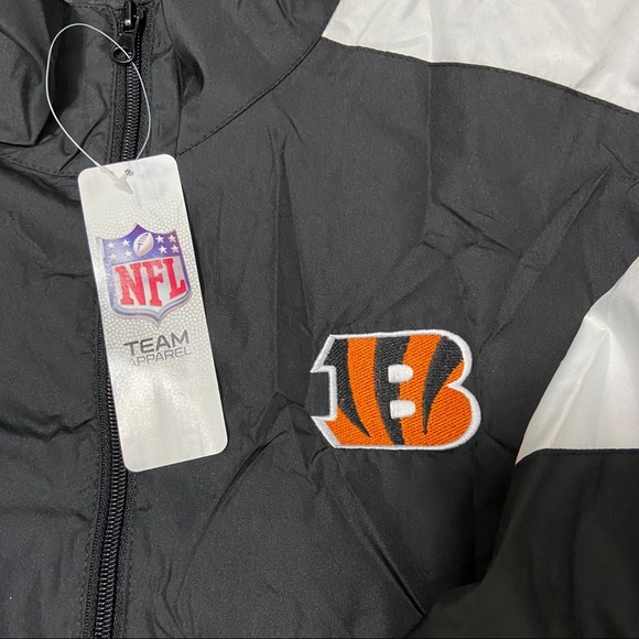 ❌ SOLD ❌ NWT NFL Cincinnati Bengals Windbreaker - Picture 4 of 8